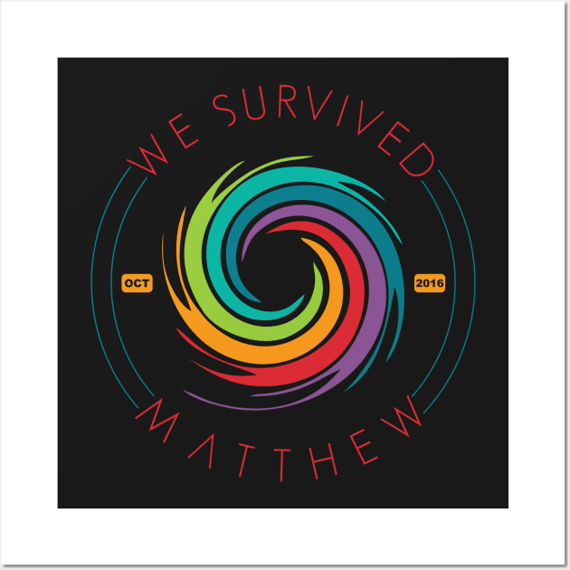 Hurricane Matthew Survivor Wall Art by Soulcatcher